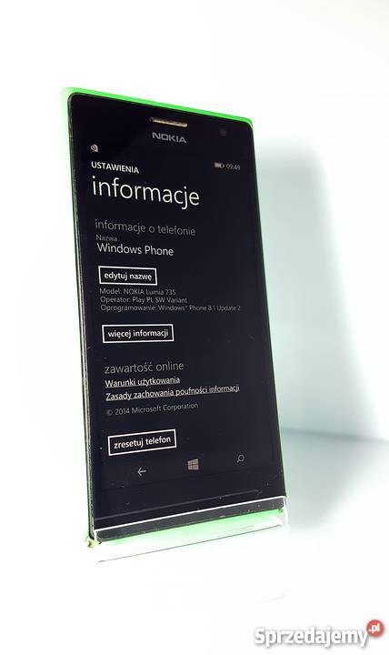 Nokia Lumia 735 Lte Gdańsk sprzedam