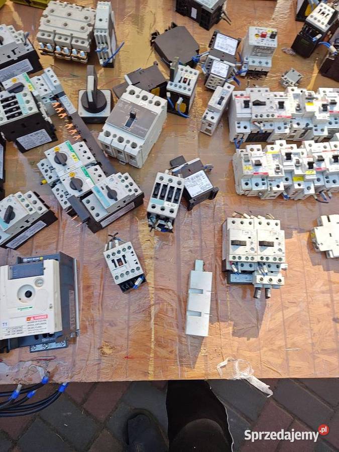 Elektronika z demontażu maszyny i z skrzyń Nowy Tomyśl