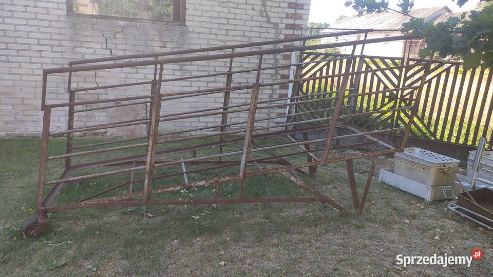 Rampa pochylnia najazd zwierząt hodowlanych koni Pozostałe Mełgiew