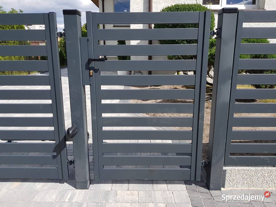 Brama przesuwna 400x120 MASTER 83 ogrodzenie