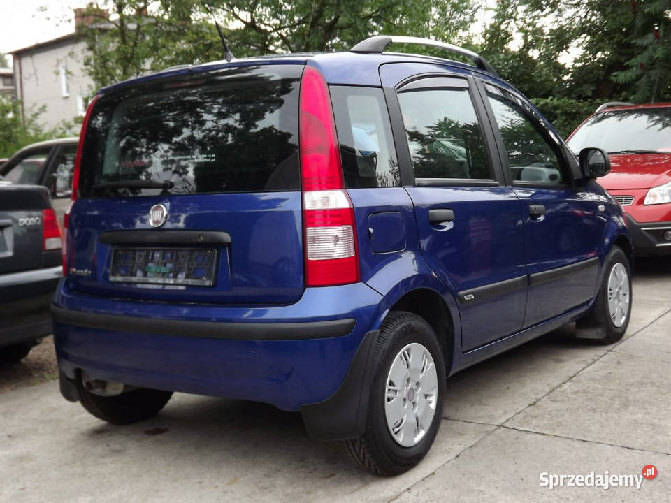 Fiat Panda WspomaganieKLIMATYZACJA61krajowyABS autoalarm Skawina