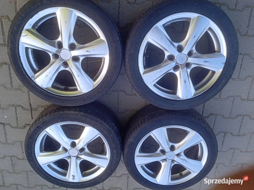 Koła Aluminiowe 5x100 r17 z oponami 22545r17 Lubartów