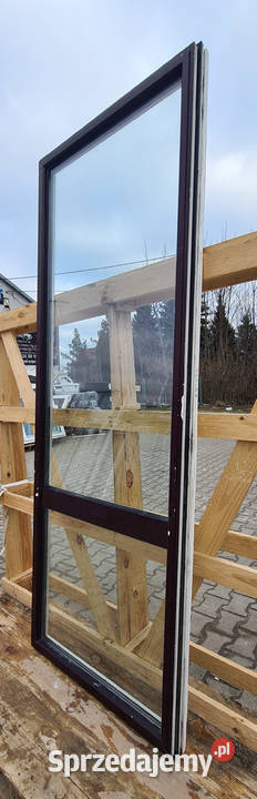 OKNO KacprzaK 84x228 FIX OKNA Używane Witryna mazowieckie