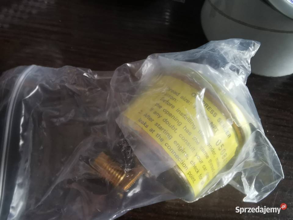 Zegar wskaźnik ciśnienia oleju Tuning mechaniczny Dąbrowa Górnicza