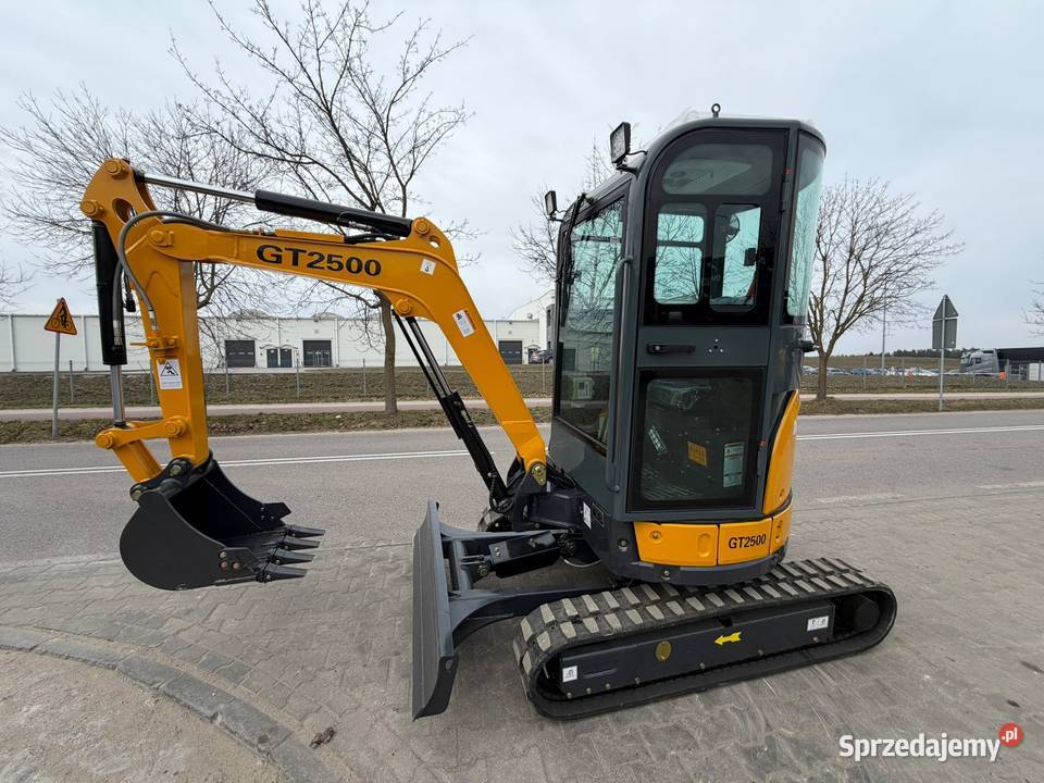 GT2500 Koparka gąsienicowa Gunter Grossmann nowa Olsztyn