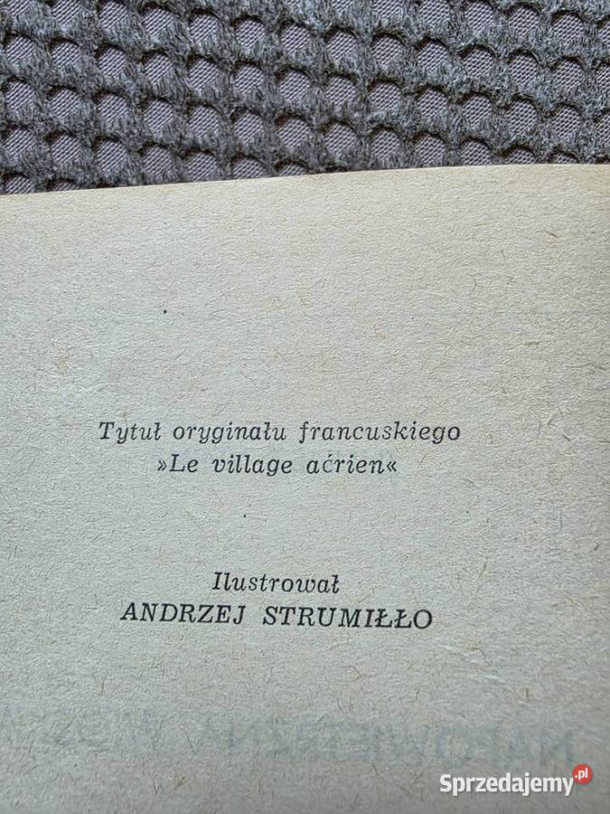 Juliusz Verne Napowietrza wioska miękka Kraków