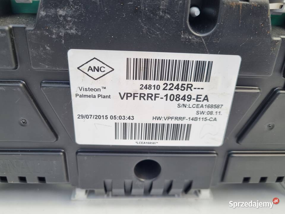 Renault Clio IV 12 09 TCE benzyna LICZNIK ZEGARY osobowe Rudka