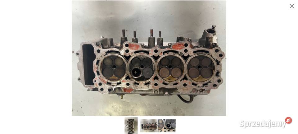 Głowica uszkodzona Honda CBR F4 pc35 2000 Jelcz-Laskowice