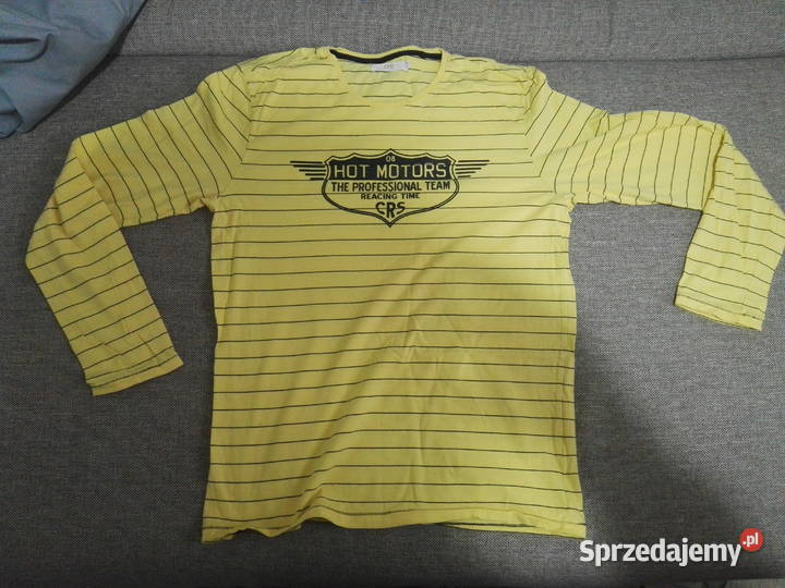 Bluza męska CRS rozmiar L żółta mazowieckie Warszawa