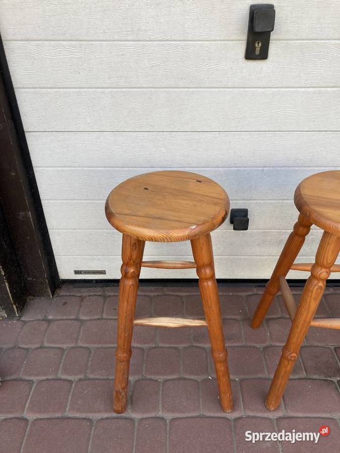 Taboret drewniany kuchenny 3 Ożarów Mazowiecki sprzedam
