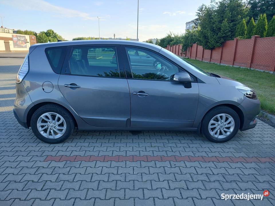 Renault Scenic 15 dCi 110 2014 zadbany skórzana tapicerka Łuków sprzedam