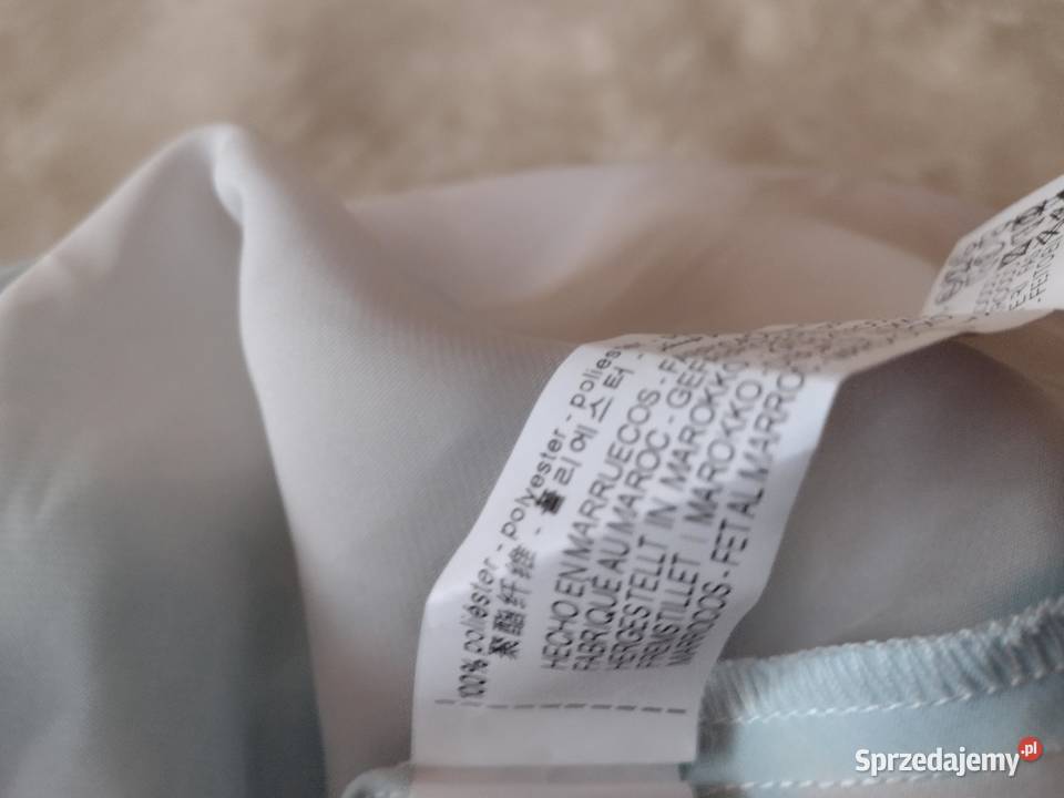 40L ZARA Pastelowa Ekskluzywna bluzka z Madrytu Kraków sprzedam