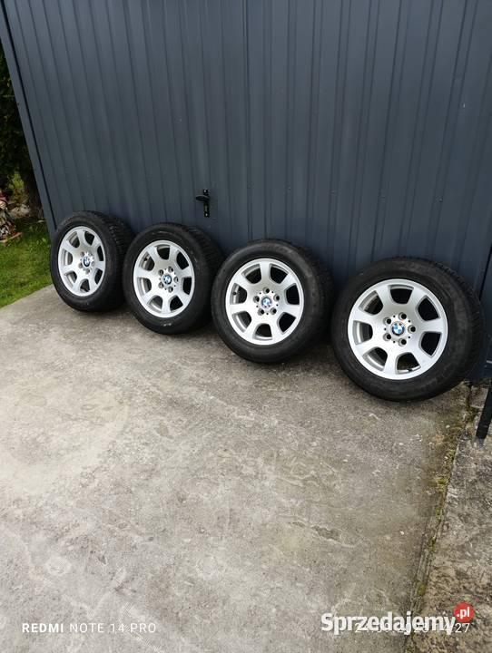 Sprzedam felgi z oponami zimowymi BMW E60 Jędrzejów