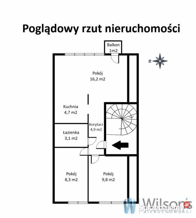 Mieszkanie 47m2 3pok Warszawa Elbląska