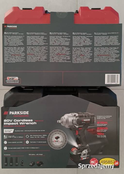 PARKSIDE PERFORMANCE Akumulatorowy klucz udarowy Ełk