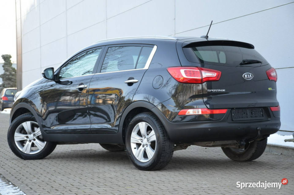 Kia Sportage Czarna Opłacona 16GDI 135 Serwis czujnik deszczu