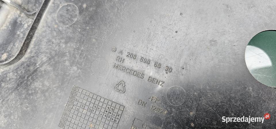 Nadkole prawy przód mercedes clk w208 2086985830