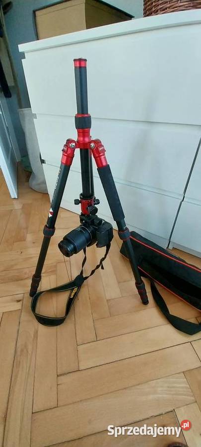 Stojak fotograficzny nowy trzy jedna noga Ciechocinek