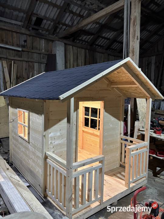 DOMEK dzieci drewniany Udrycze-Wola