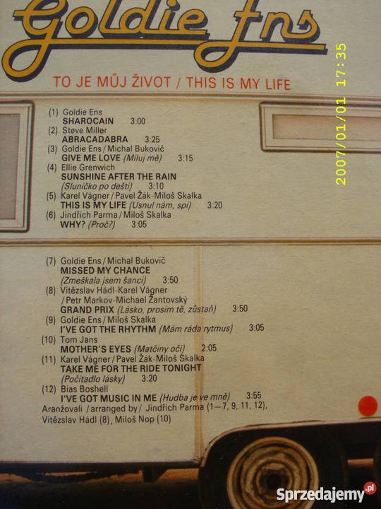 Pop LP GOLDIE ENSTHIS IS MY LIFE płyta winylowa dolnośląskie Wołów