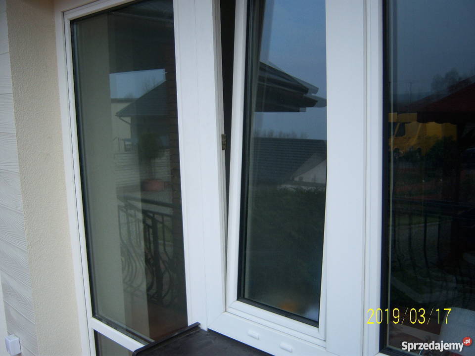 Okno balkon komplet PCV Kielce sprzedam