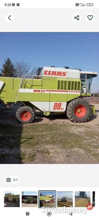 Claas Dominator 88sl Maxi mazowieckie sprzedam
