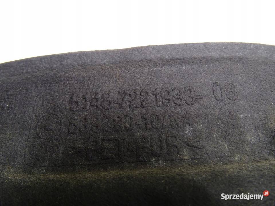 WYGŁUSZENIE WYCISZENIE PODBITKA MASKI 7221993 osobowe