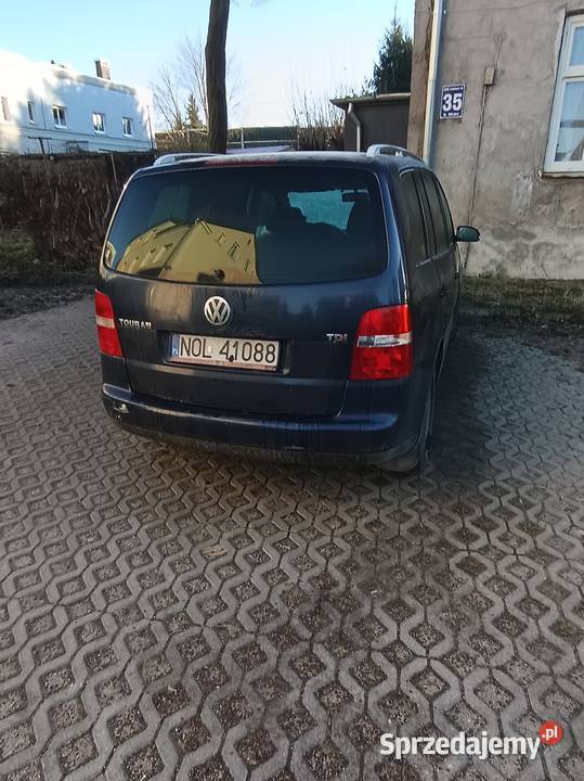 Sprzedam VW Touran 20 TDI 2004 klimatyzacja Lidzbark Warmiński