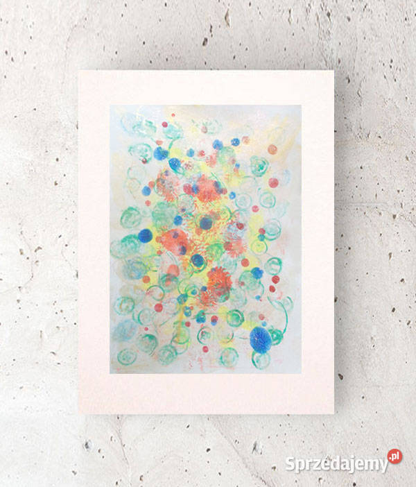 nowoczesny rysunek do loftu abstrakcja obraz a3 Gdańsk