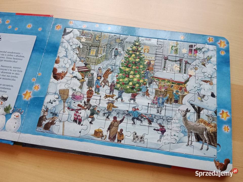 Moje świąteczne układanki sprzedam