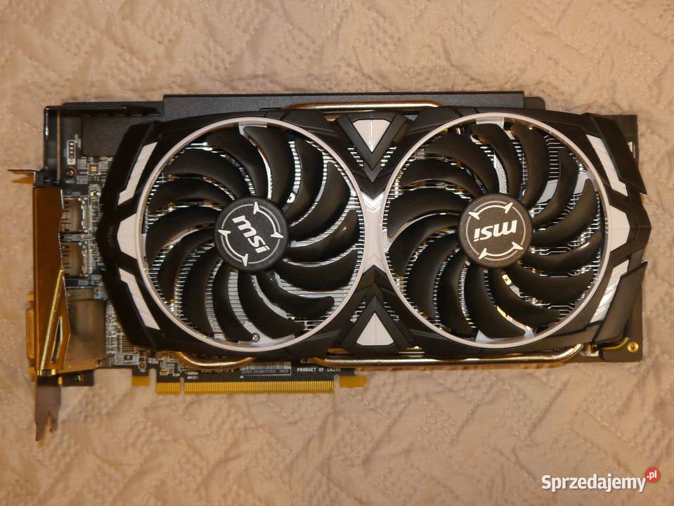 Karta graficzna MSI Radeon RX 590 Armor OC 8GB 8GB pomorskie