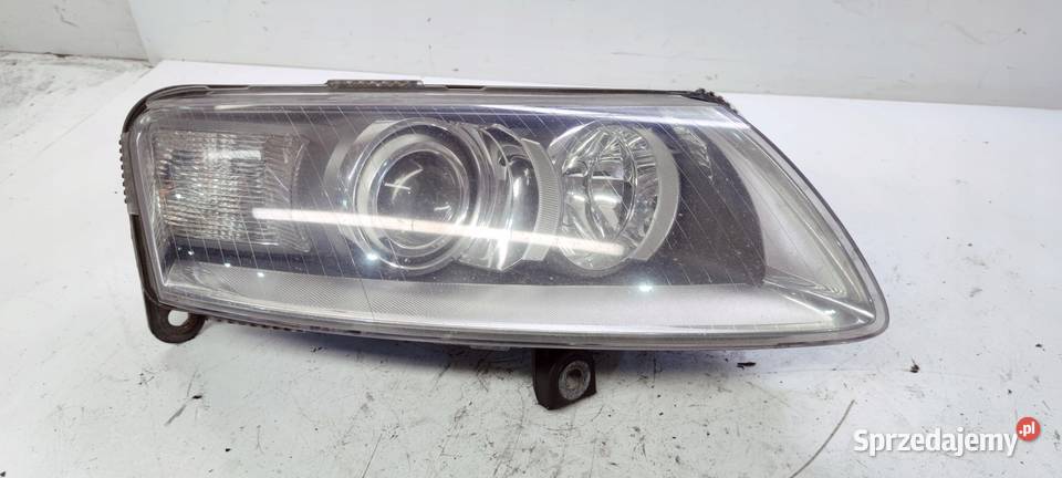 REFLEKTOR PRAWY AUDI A6 C6 4F0941004BC SKRĘTNY Przystajń