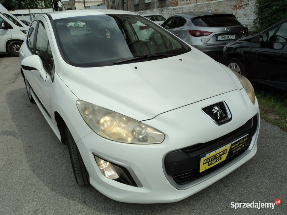 Peugeot 308 sprzedam Peugeota z 2012r T7 światła przeciwmgielne Motoryzacja lubelskie Lublin