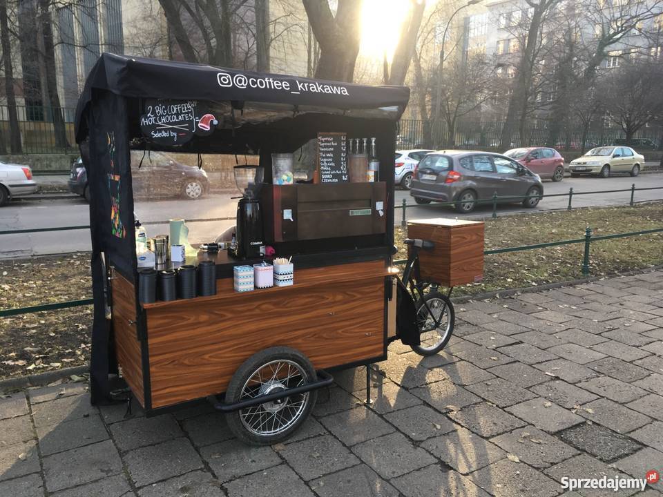 Rower kawowy/coffee bike/mobilna kawiarnia/rower gastronomic Kraków