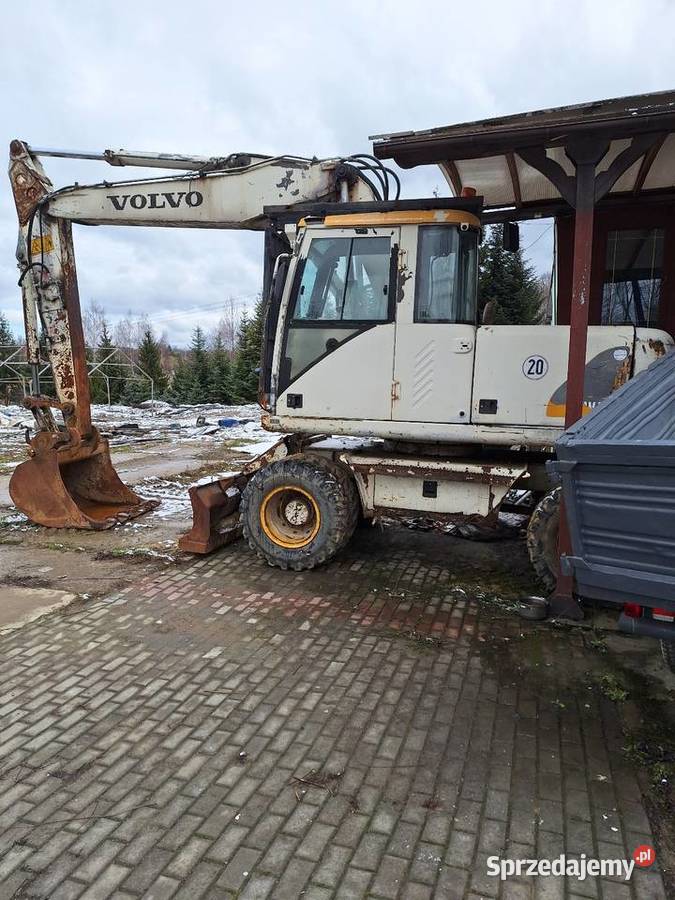 Koparka kołowa Volvo ew160 Rzeszów sprzedam