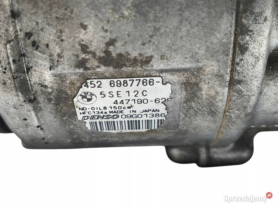 SPRĘŻARKA KLIMATYZACJI BMW E90 20D 6987766 osobowe Chełm