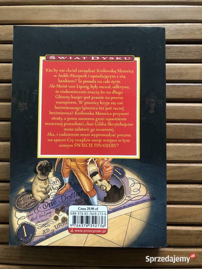 Terry Pratchett Świat finansjery Świat Dysku mazowieckie Płock