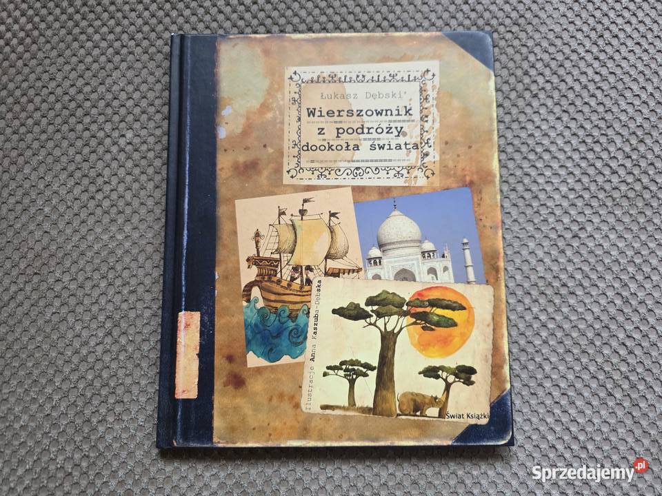 nowa Wierszownik z podróży dookoła świata Łukasz ISBN 9788324720958 Kraków sprzedam
