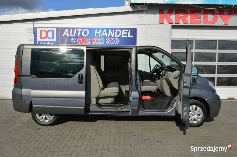 Opel Vivaro 20 CDTI LONG 6osobób Brygadówka elektryczne lusterka Hrubieszów