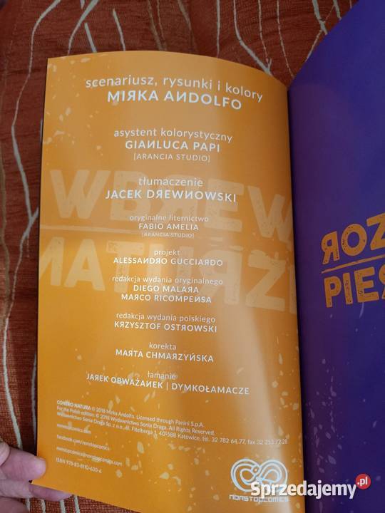 Wbrew w naturze Marika Andolfo Kultura i Rozrywka Poznań