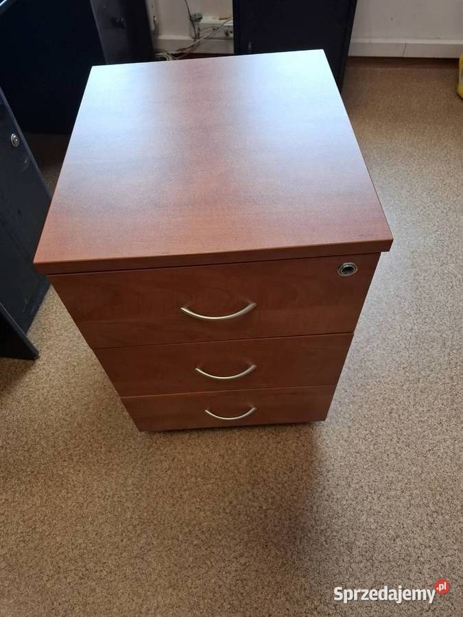 Kontener do biurka brązowy Tychy