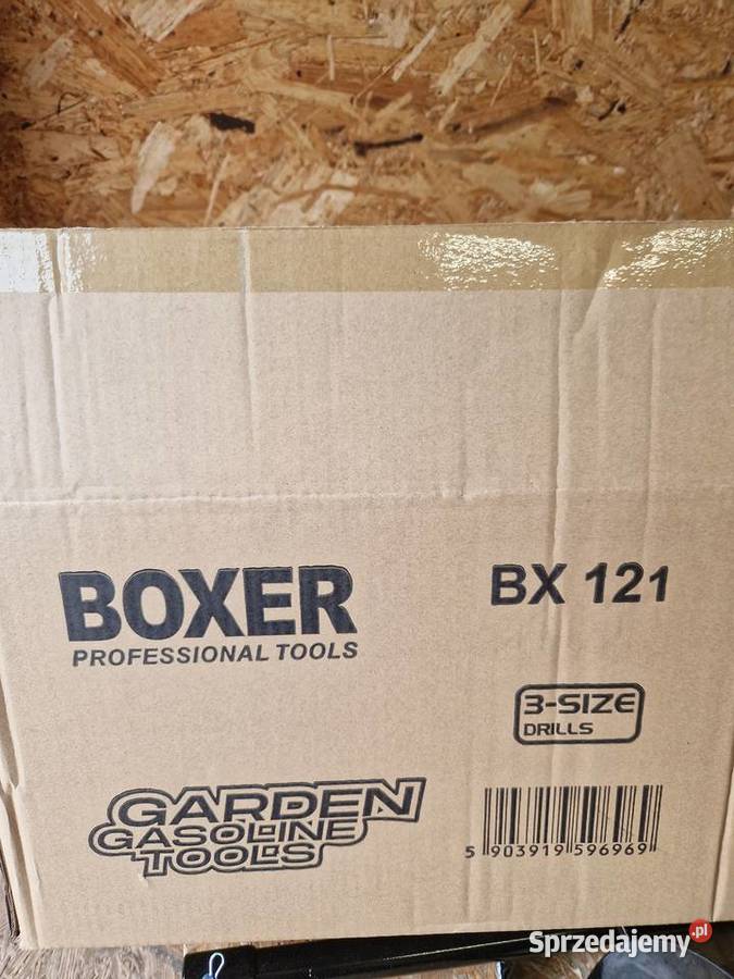 Świder Spalinowy BOXER BX121 Wiertnica 3 Wiertła Głogowa sprzedam