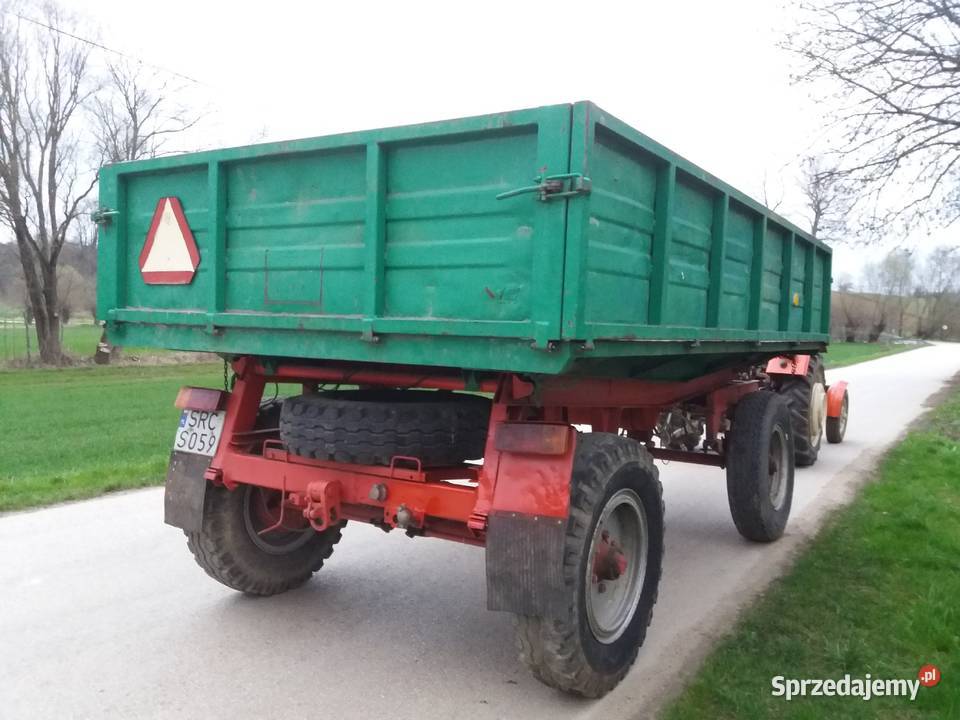 Przyczepa D47A rejestrowana nieuszkodzony Probołowice