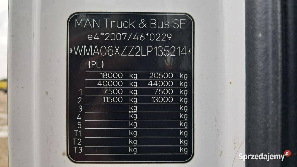 MAN Tgx Man TGX 18470 Poleasingowe Komorniki sprzedam