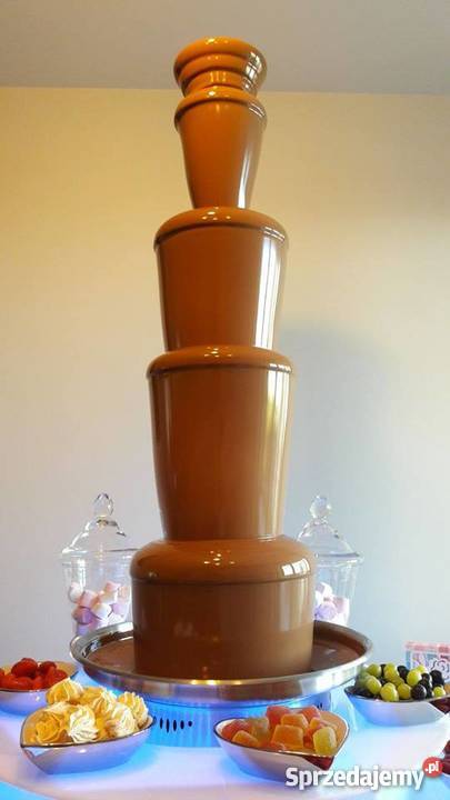 Fontanna Czekoladowa Najwyższa w Polsce Usługi Kraków