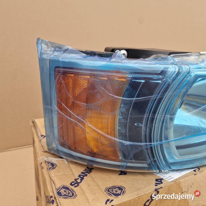 SCANIA R REFLEKTOR LAMPA H7 NOWA ORYGINALNA Bieleń sprzedam