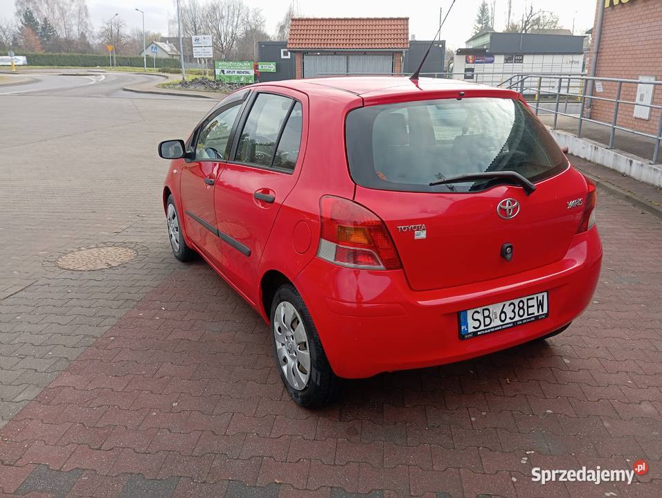Toyota Yaris 5 drzwi 170 przebiegu benzyna Bielsko-Biała sprzedam