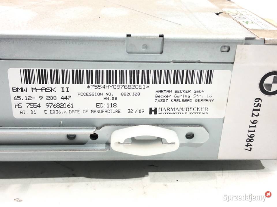 RADIO NAWIGACJA BMW E91 9200447 0412 ODTWARZACZ podkarpackie sprzedam