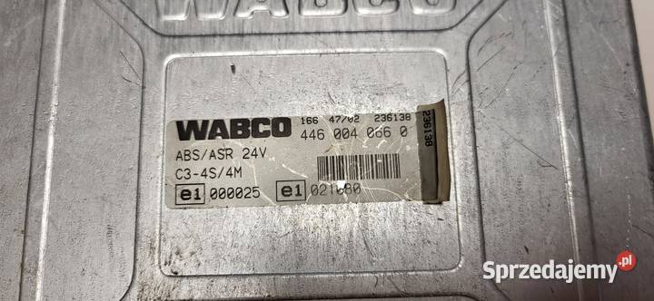 Sterownik WABCO Iveco 4460040660 ABSASR C34S4M