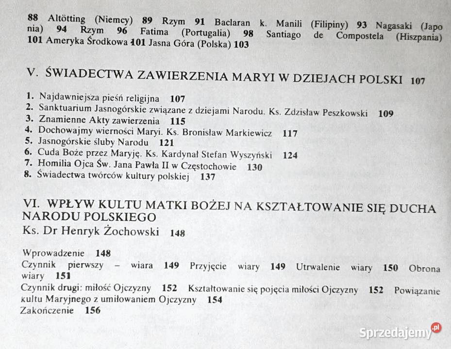 Jej zawierzył kościół i naród ks Walerian Moroz Rok wydania 1984 Chełm